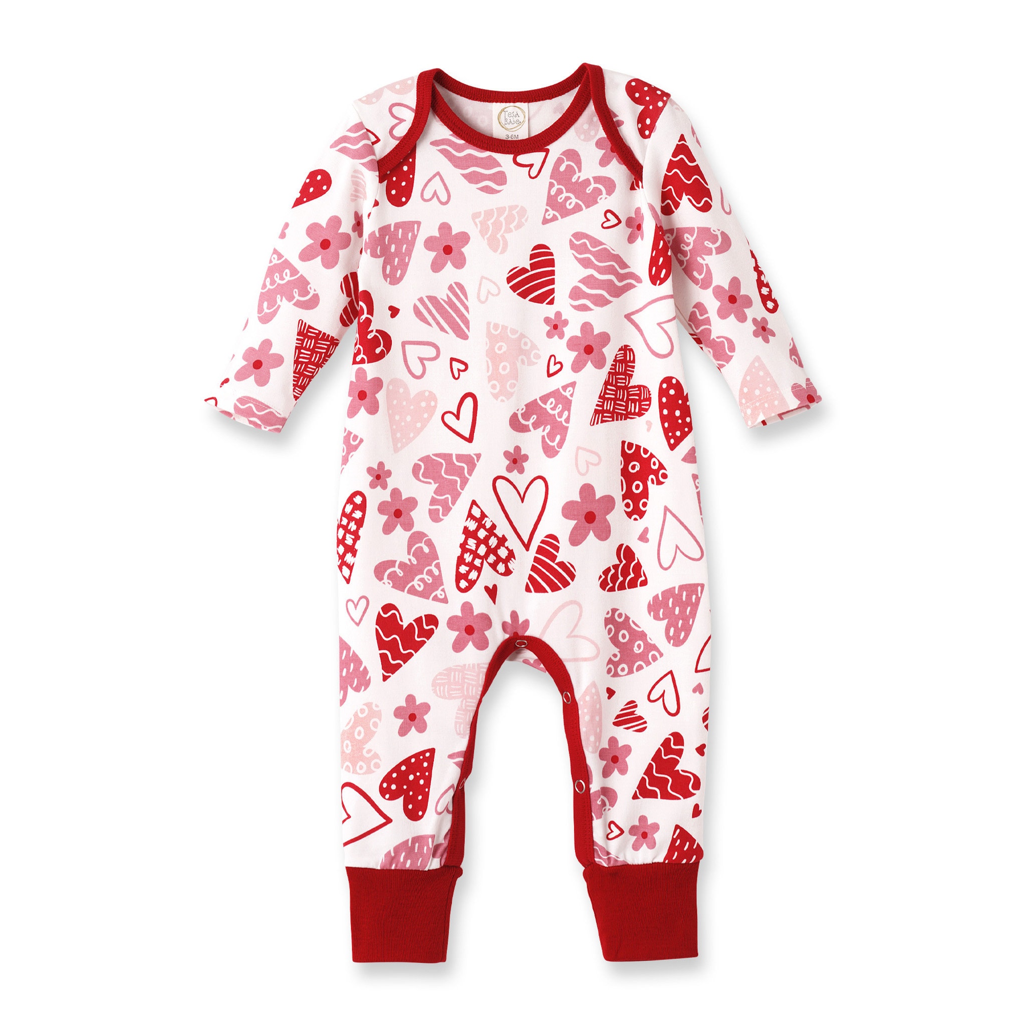 Valentine&#39;s Day Bamboo Pajamas - Family Matching Pajamas Set, Mommy and Me Outfits, Soft Valentine&#39;s PJs for Babies, Kids, Women