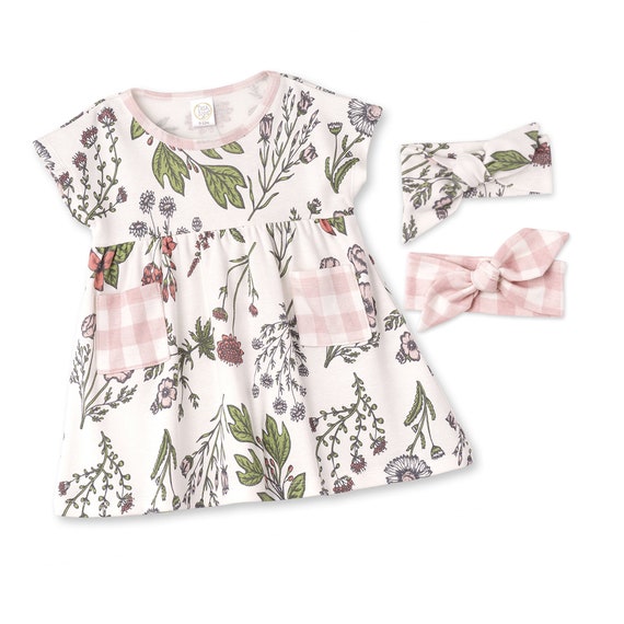 floral print baby girl clothes