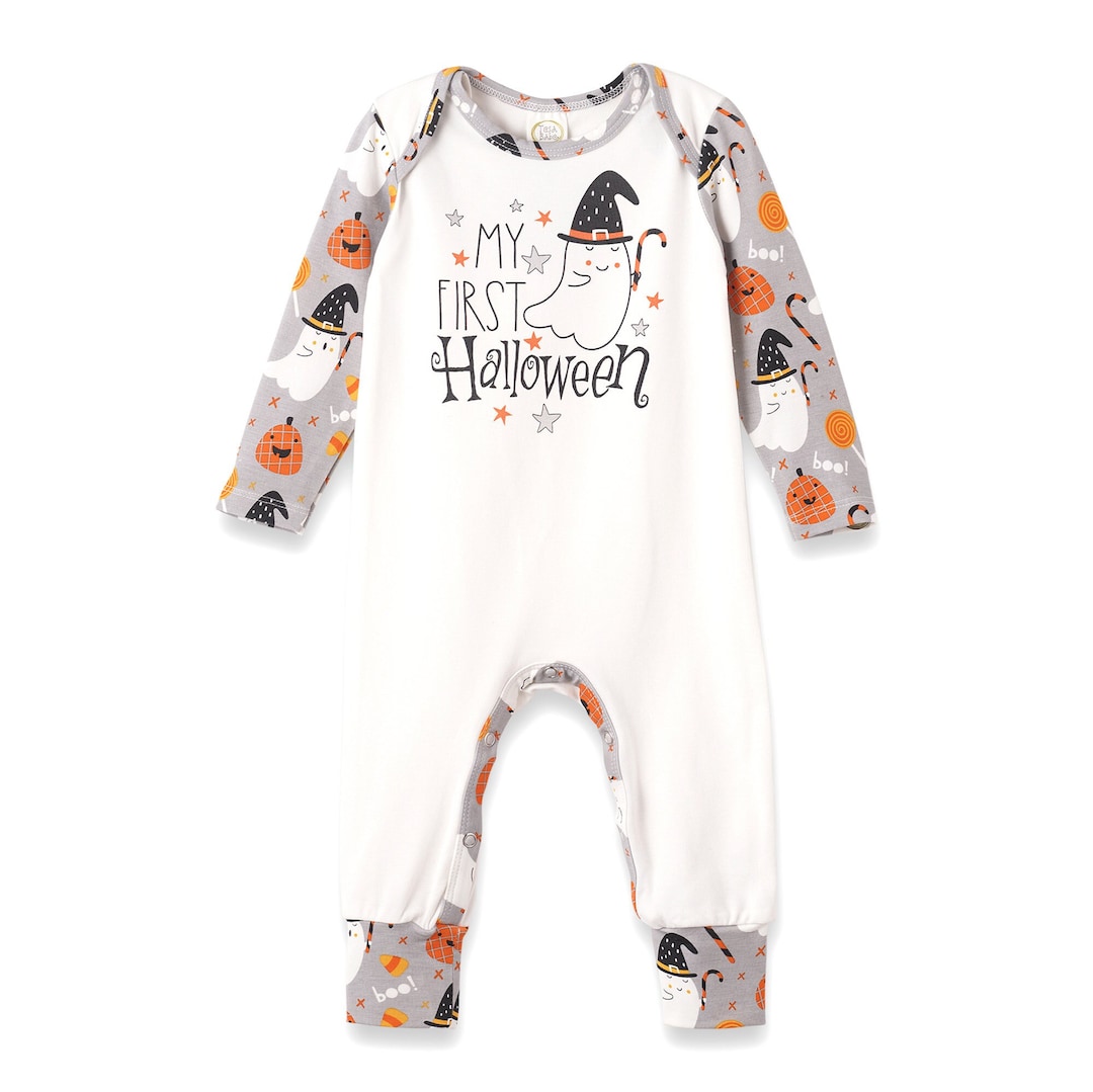 Baby Halloween Outfit My First Halloween Bamboo Cotton Etsy