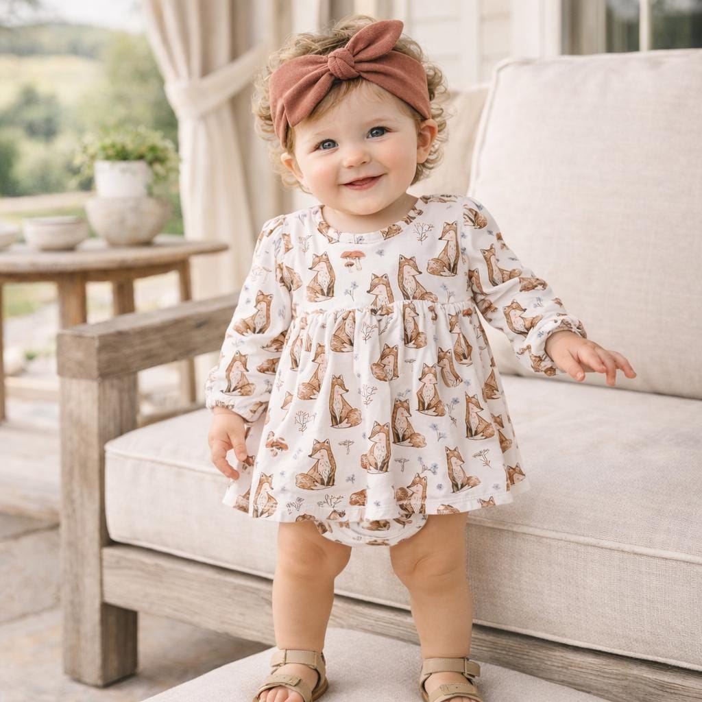 toddler brown floral dress Brown and Black Floral Dress 2T
