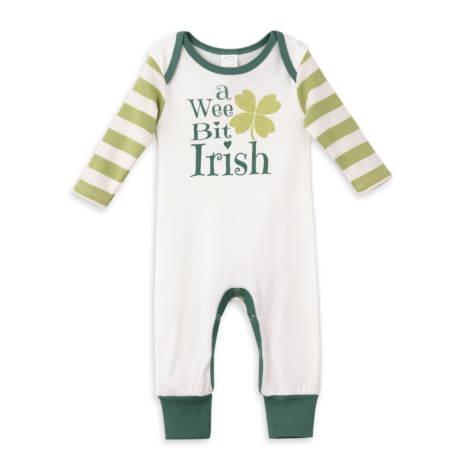 Newborn Girl Irish Outfit Celtic Baby Infant Romper Shamrock Etsy