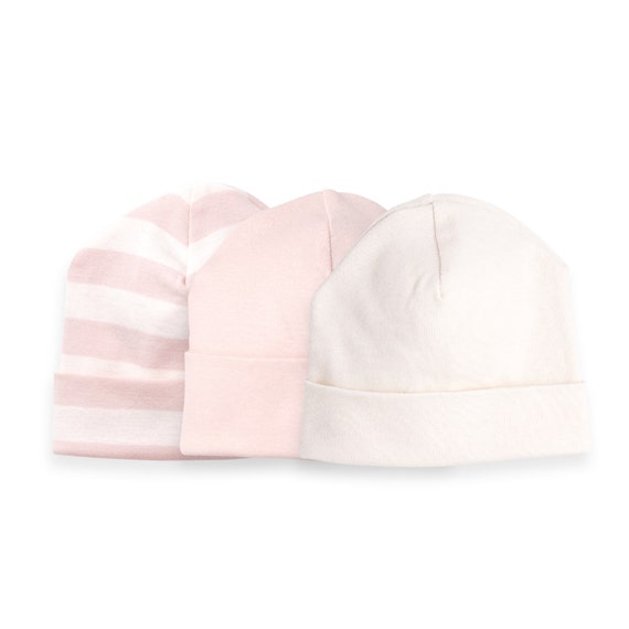 pink baby hat