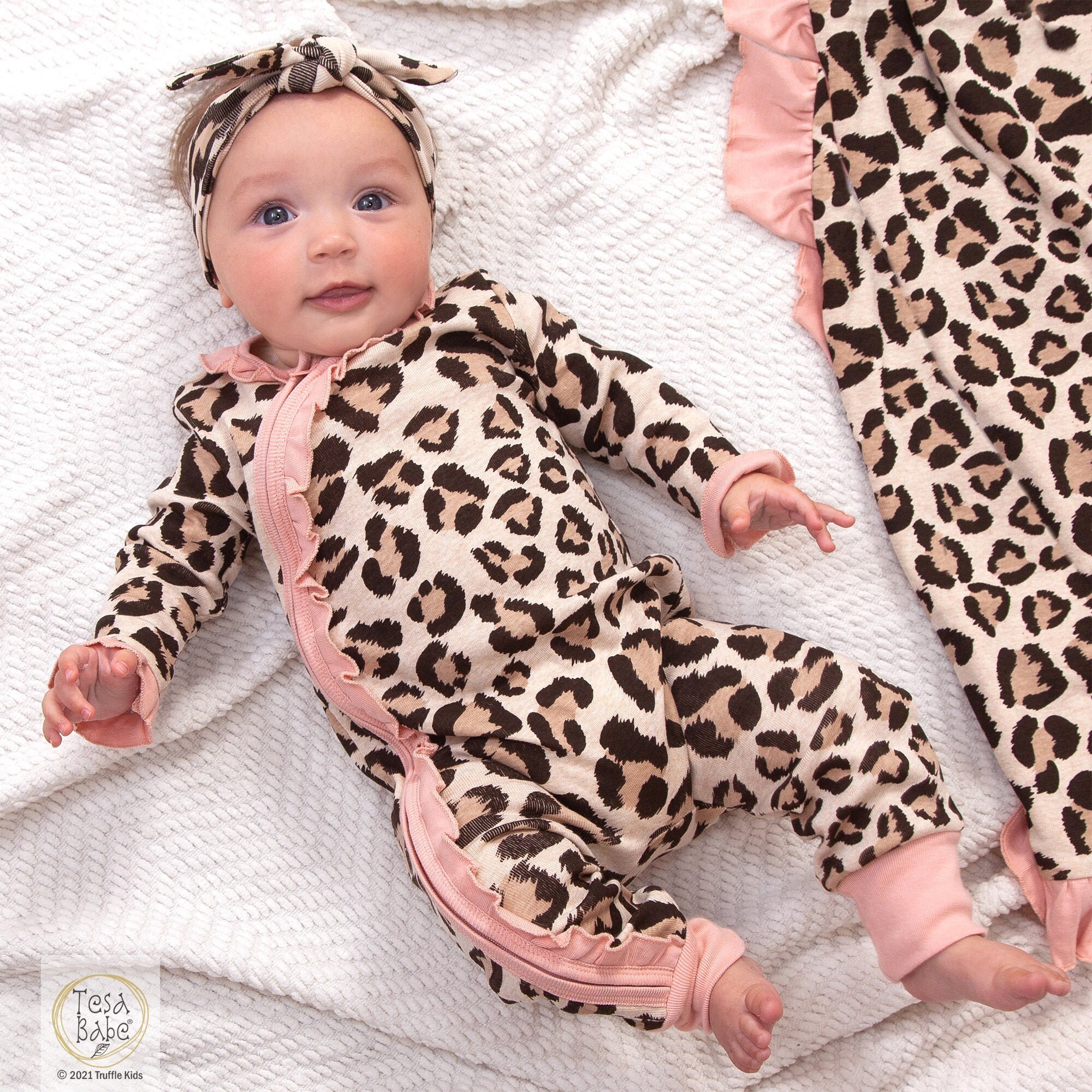 leopard newborn outfit