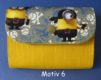 Card case / card case / card pocket "Minions" for UNO, Rommè or Elfer out and SkipBo