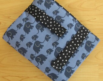 Changing mat - wrap-mobile - elephants - on request waterproof