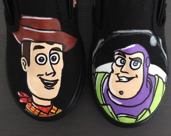 Vans Custom Toddler Toy Story Slip On