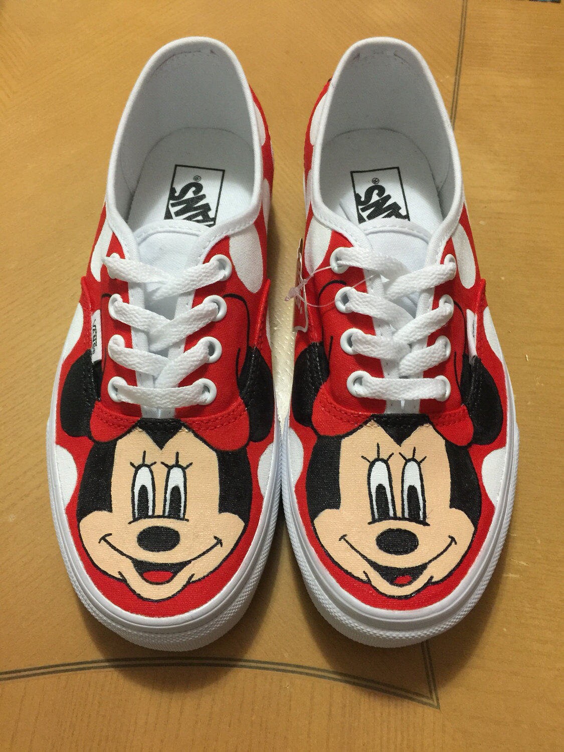 Minnie Mouse Dot Zapatos para adultos - Etsy México