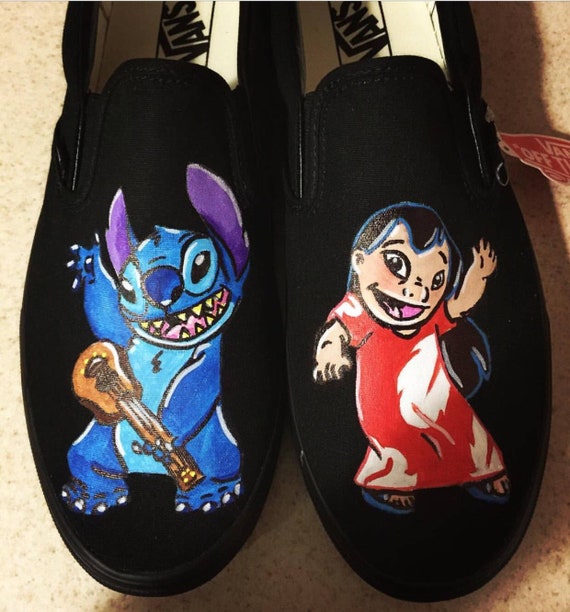 Lilo Stitch Custom Vans Chaussures 