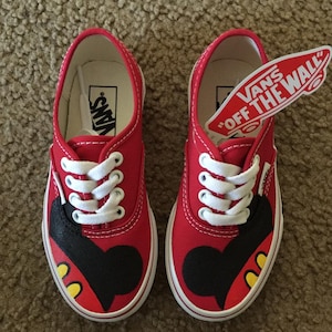 Mickey Mouse Toddler Custom VANS Shoes Bild 1
