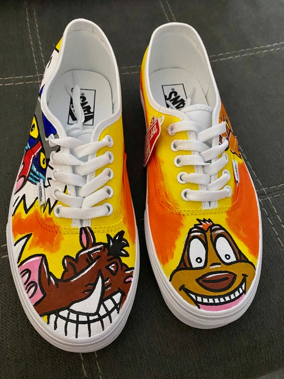 lion king vans shoes