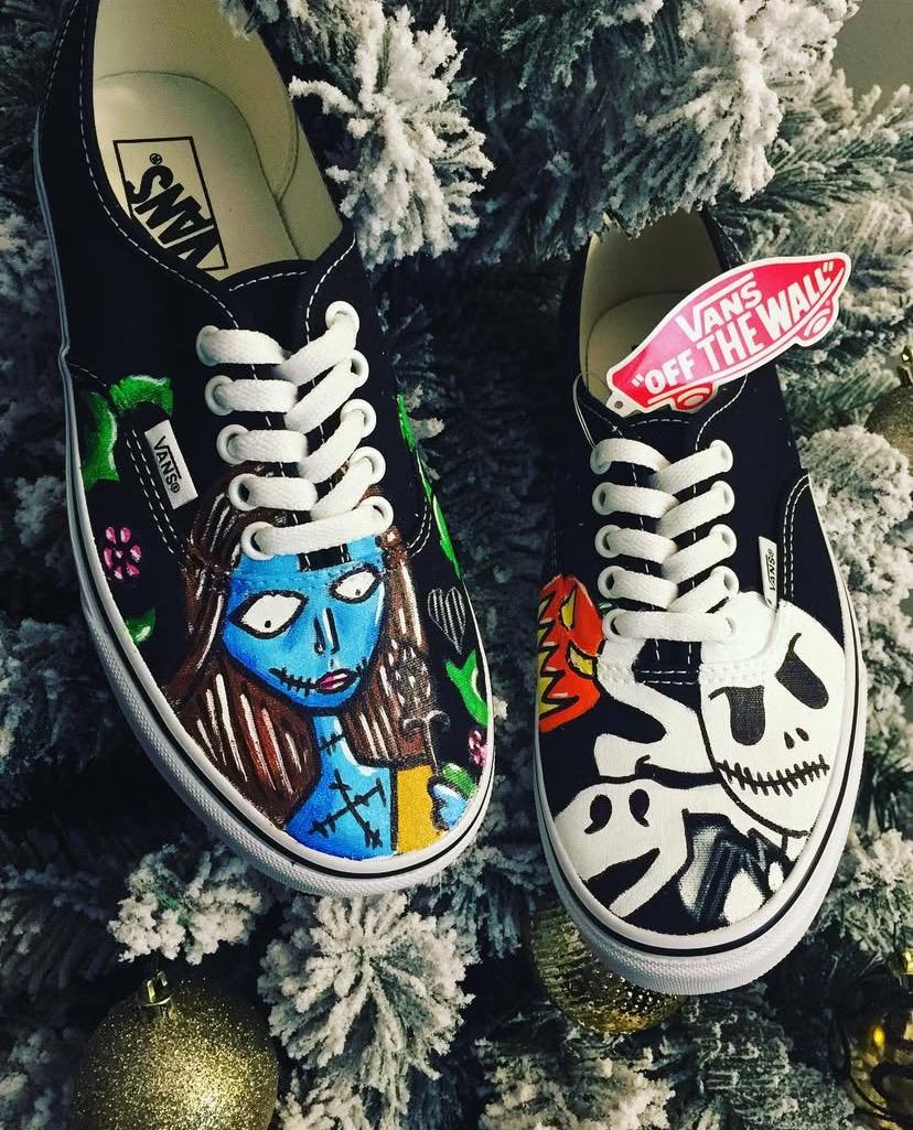 Tim Burton's Nightmare Before Xmas Vans Burton Nightmare