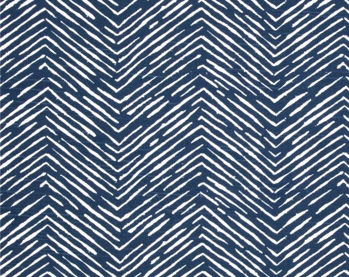 Printed Solid White Fabric with Navy and Blue Classic Custom Shirt main image 0