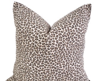 Animal Print Pillow Etsy