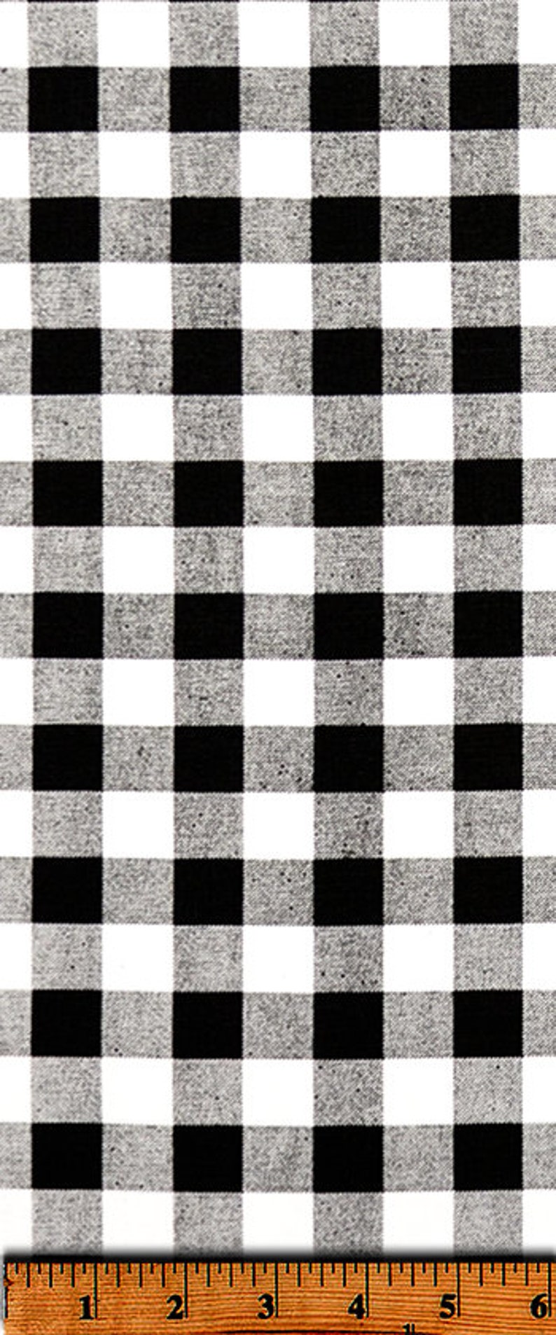Plaid Print Cotton Home Decor Fabric by the yard. By Premier prints Best seller Black and white in Plaid
