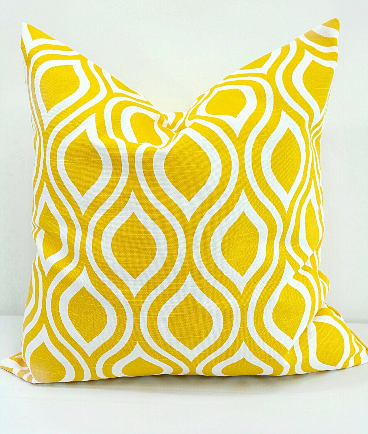 Yellow Pillow cover.Nicole Pillow Cover. Sham Pillow Etsy