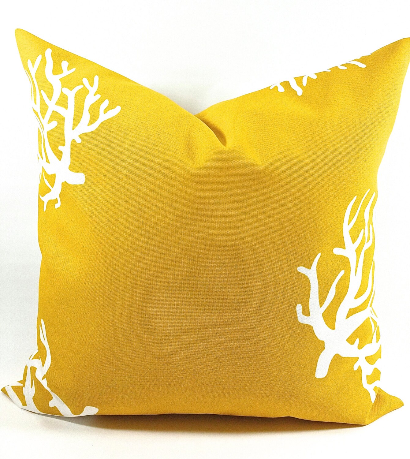Pillow Cover. Indoor Outdoor Pillow Cover. Gold & White Pillow Etsy