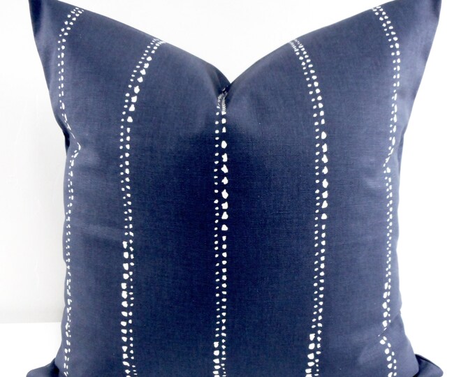 Blue - Set of 2 Handcrafted Cotton Frill Pillow Covers 12
