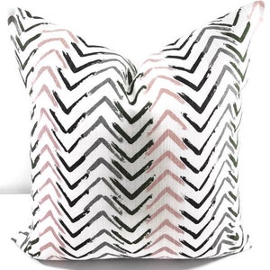 Blush pink  pillow cover. Rudra Talia  Print Pillow cover. Throw pillow cover. Cotton. Sham Pillow case. Select your size.