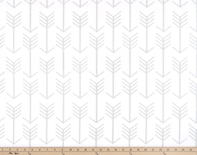 Silver Arrow Valance Window treatment Metallic print Valance.Holiday decor Cotton.Curtain Arrow Luna silver /& white Choose your sizes