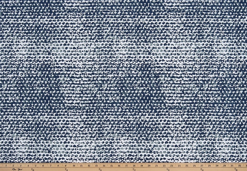 Indigo Panel Curtain Taupe Window curtain Zoey Vintage Indigo Panel Curtain Cotton.unlined.Designers pattern.Choose your sizes