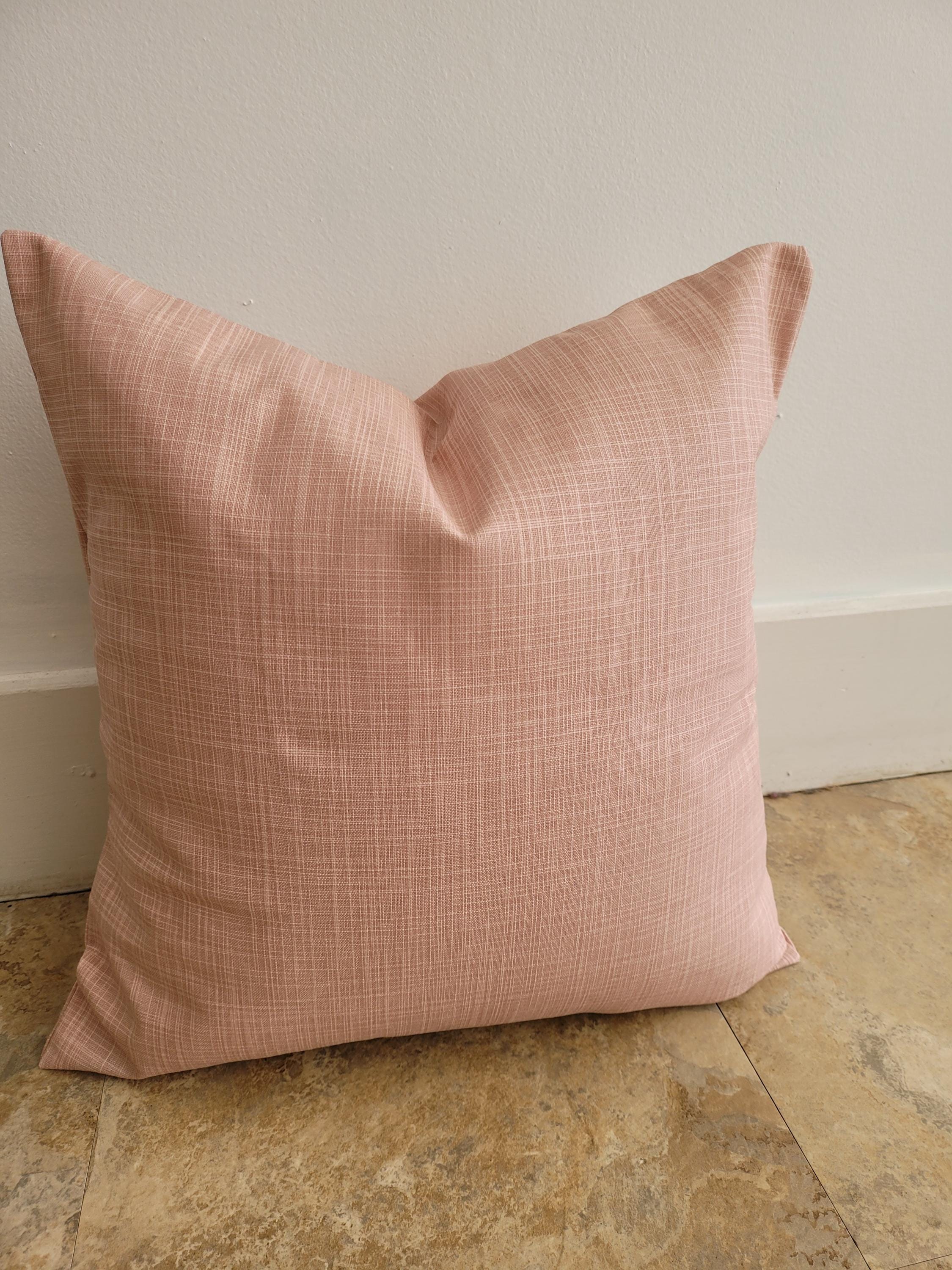 Blush Pink Euro Sham Etsy Canada