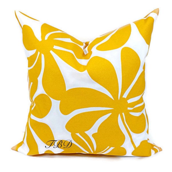 Yellow Throw Pillow Etsy