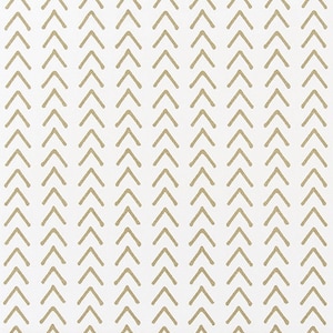 White & Athena Gold  Fabric. Boho Gold Print. Cotton.  By Premier prints.  Home Decor. Best seller. Fabric by the yard.
