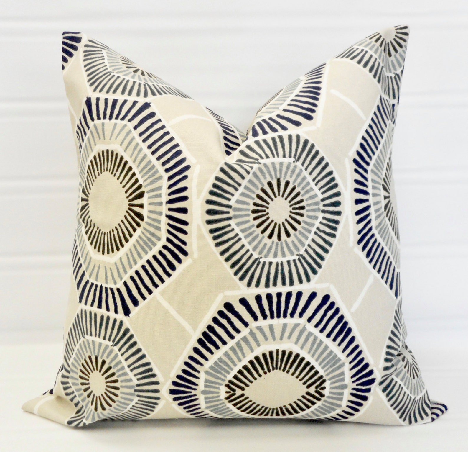 FARMHOUSE PILLOW COVER. Vintage Indigo Pillow Cover. Charm Etsy