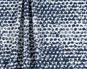Shibori Indigo Curtains Navy Blue Black and White Pink - Etsy