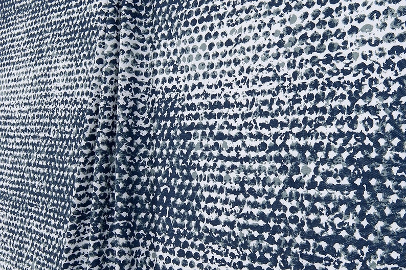 Indigo Panel Curtain Taupe Window curtain Zoey Vintage Indigo Panel Curtain Cotton.unlined.Designers pattern.Choose your sizes