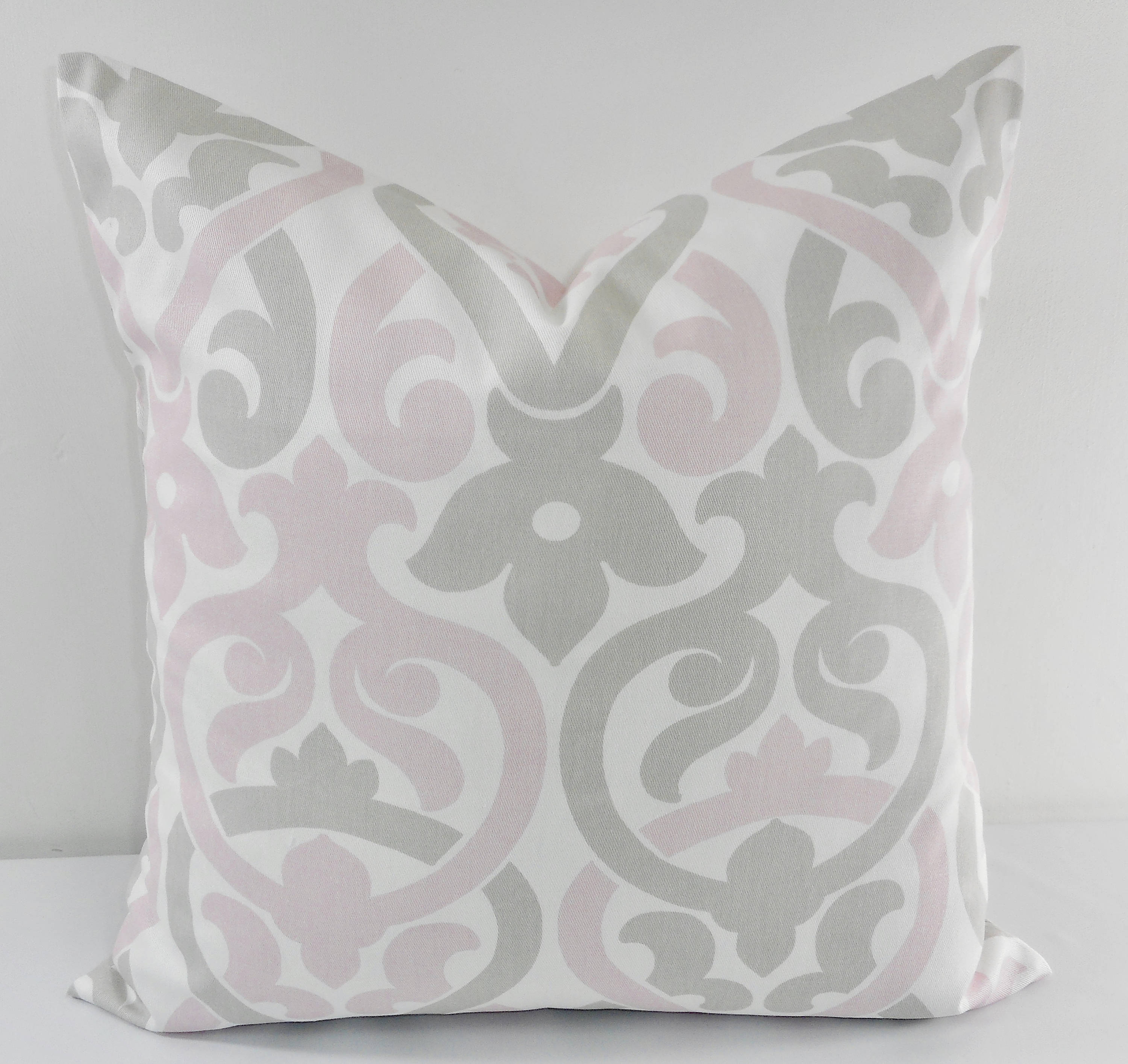light pink pillow case