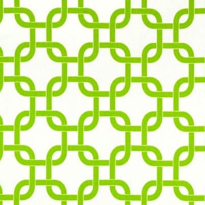 Green Valance. Chartreuse  Curtain. Window treatment. Gotcha  white and green  .Designers pattern. Choose  your sizes