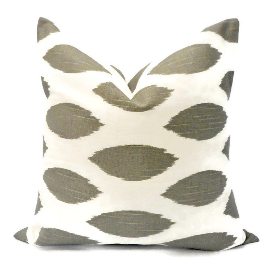 Farmhouse Pillow Cover. Gray Pillow Cover. Chipper Summeland Etsy