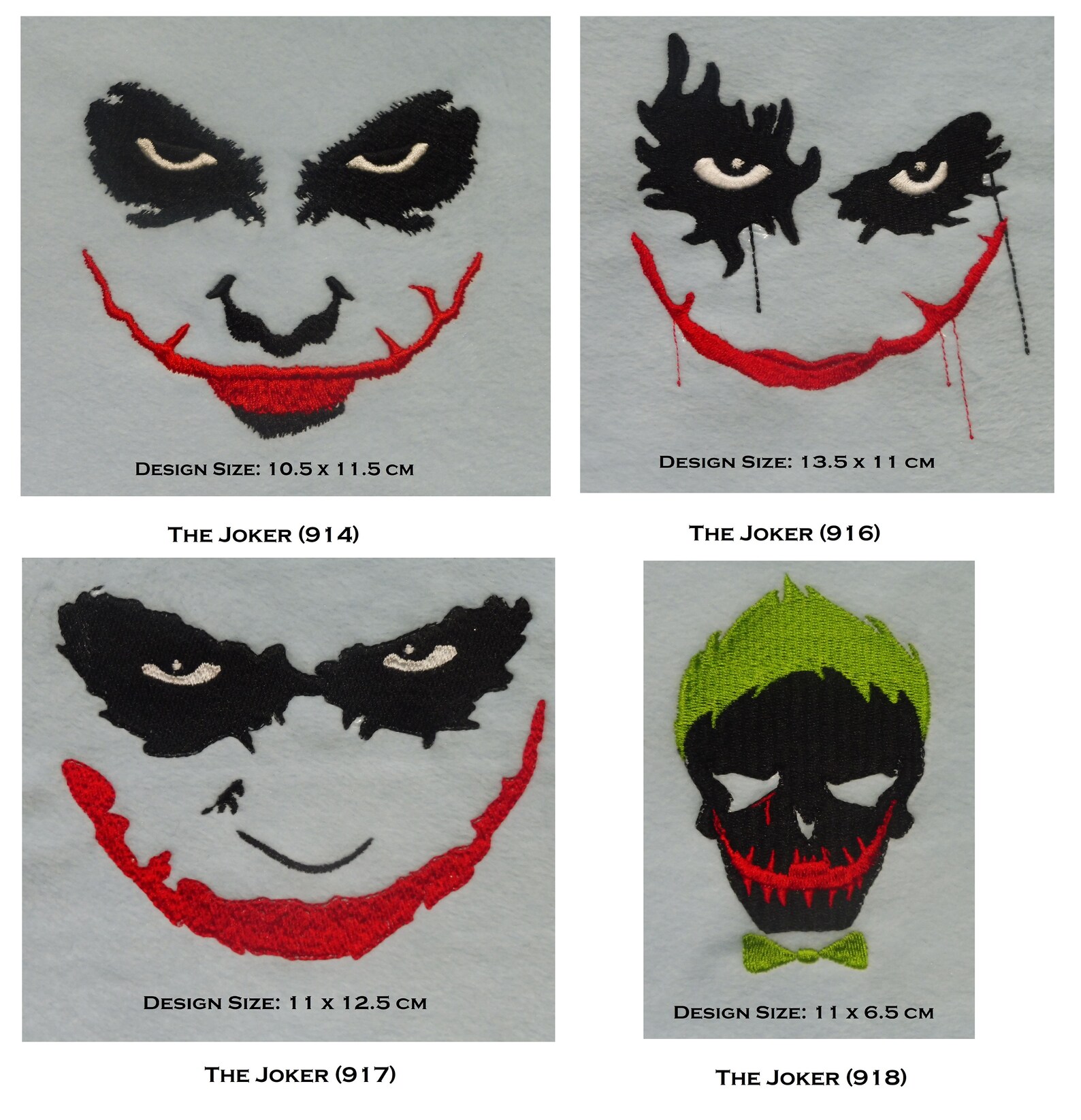 The Joker Designs A Embroidered Personalised Cotton Bath Etsy