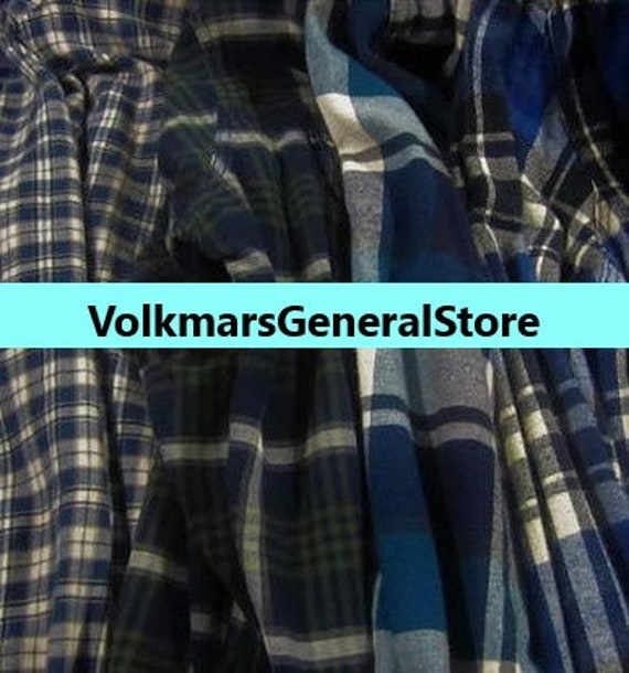 Vintage Flannels You Pick Size & Main Color and We