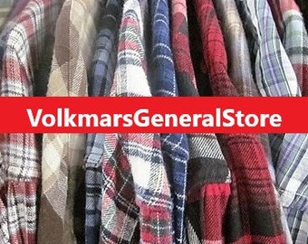 Flannel Shirts Vintage Pick Color & Size From Drop Down Menus We Will Send You A Photo Grouping To Choose Your Flannel From So Easy