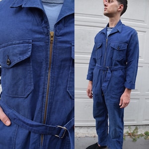 Belted boiler suit cheap
