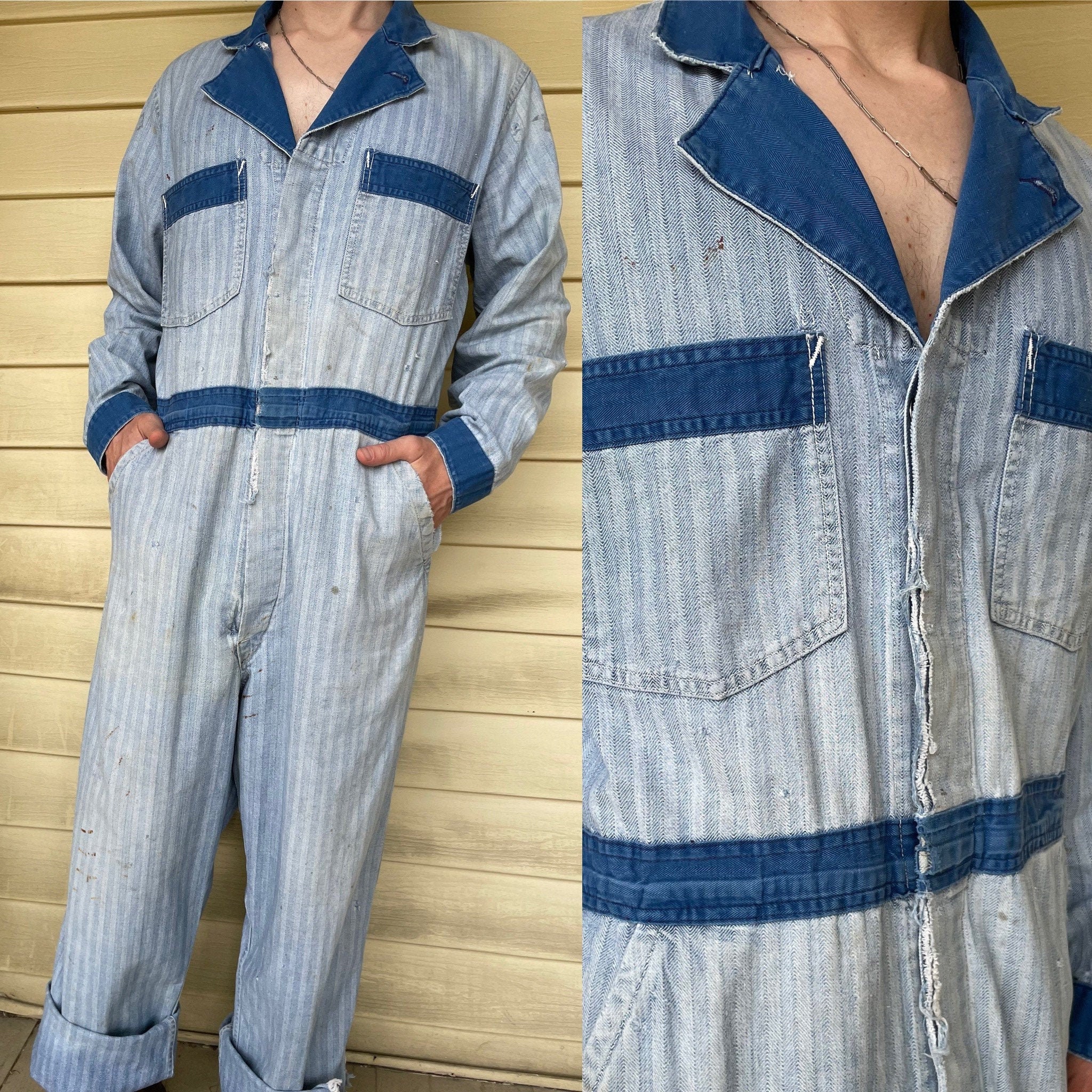 Herringbone Coverall - Etsy