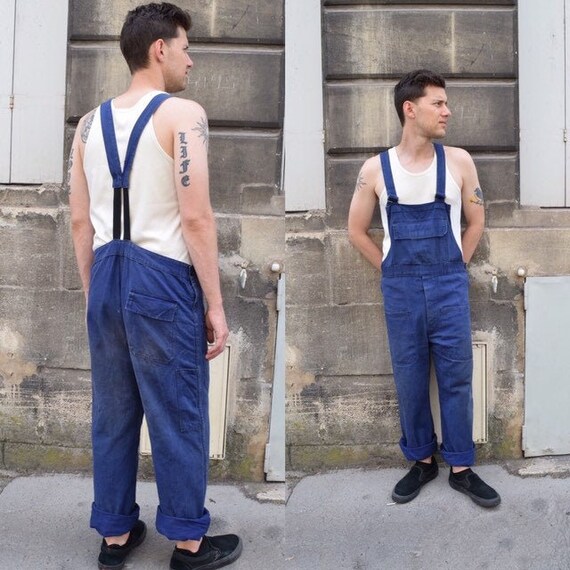 80s style overalls