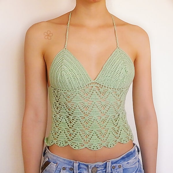 Crochet Tankini Etsy
