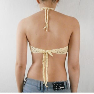 Scalloped bandeau bikini top Crochet Pattern. Bikini bra PDF crochet pattern _ C27 image 2