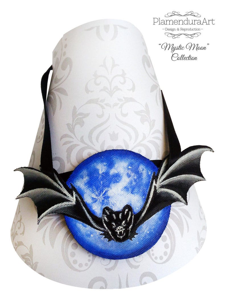 Blue Mystic Moon Handmade Necklace