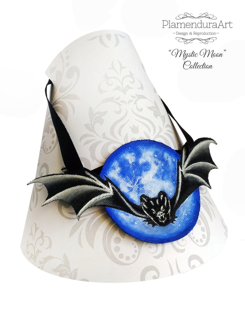 Blue Mystic Moon Handmade Necklace