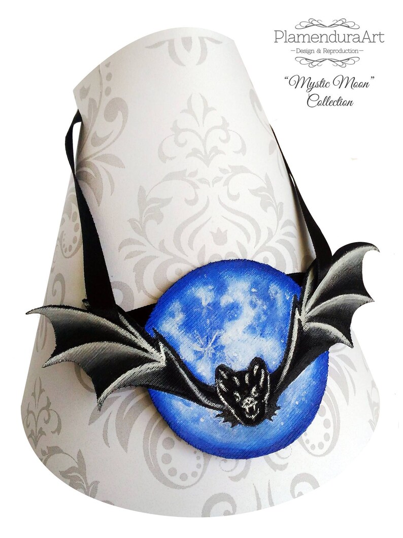 Blue Mystic Moon Handmade Necklace