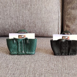 Kleine decoratieve leren manden