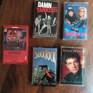 Vintage Cassettes...Vintage Music Collection