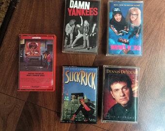 Vintage Cassettes...Vintage Music Collection