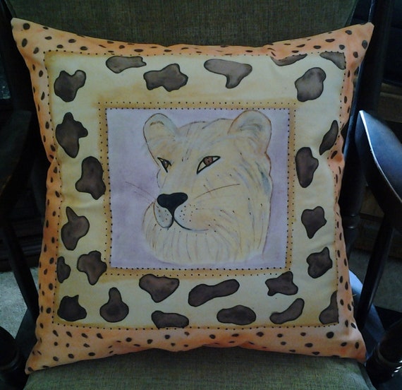 large overstuffed pillows