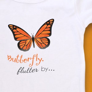 Monarch Butterfly, Cute Baby bodysuit, Unique Baby clothes, Baby Bodysuit, Kids Clothes, Little Girl Clothes, butterfly, baby girl, gift