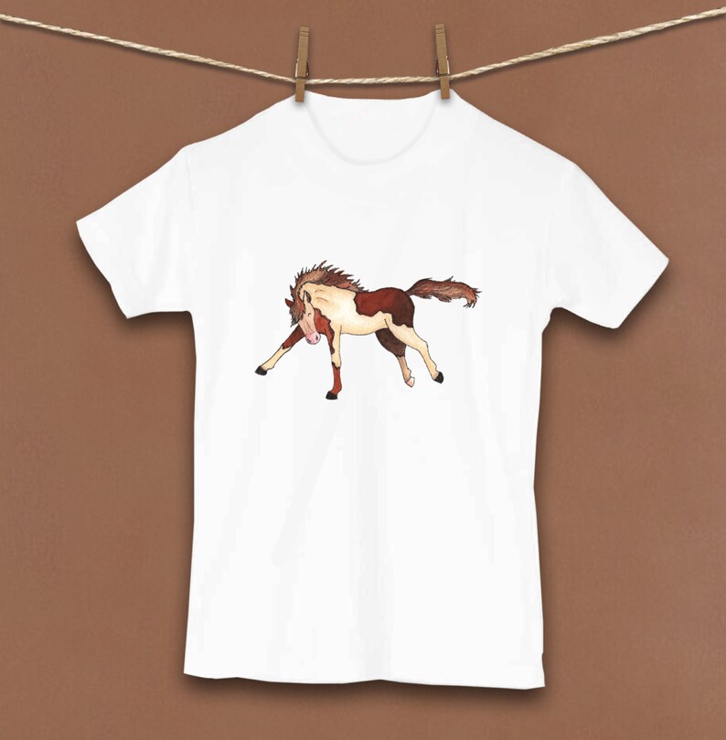 Toddler horse shirt Kids Horse shirt Cute Toddler Tshirt Etsy